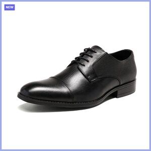 Men's Oxford Dress Shoes with Vegan Leather and PU Leather Insole